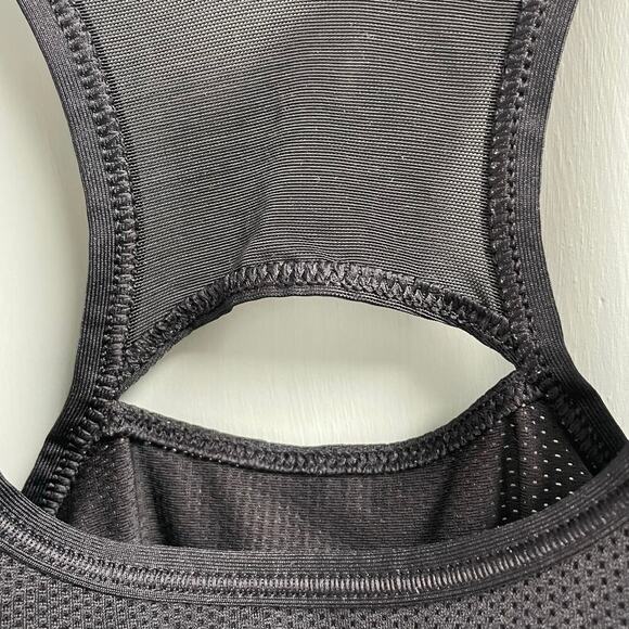 Nike Womens Black Logo Sports Bra Size Small Athletic Athleisure Workout - Picture 3 of 4
